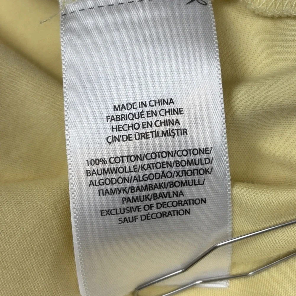 Polo Ralph Lauren Polo Shirt Mens Medium Yellow Classic Fit Short Sleeve Pony